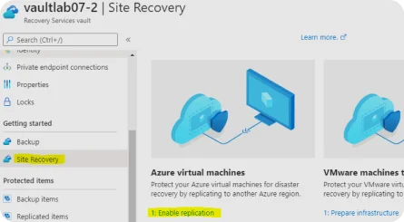 Azure Site Recovery